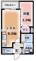 Elever 門真の物件間取画像